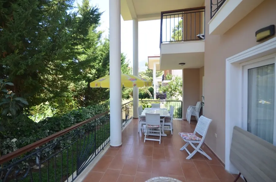 Large terrace